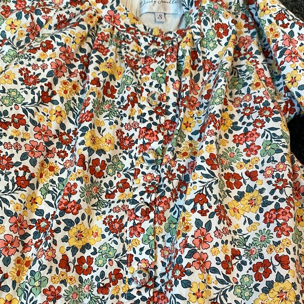 Dainty Jewells Multicolor Floral Dress - Picture 3 of 7